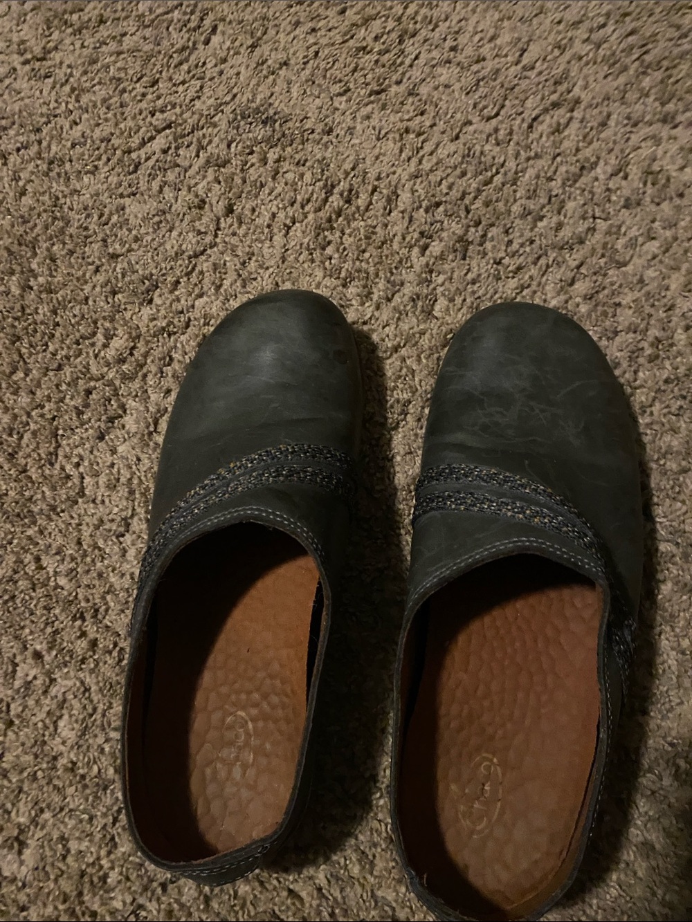 Chaco Women's Slip-On Clogs in Dark Gray